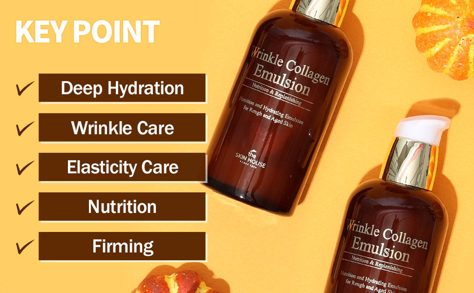 The SKIN HOUSE - Wrinkle Collagen Emulsion